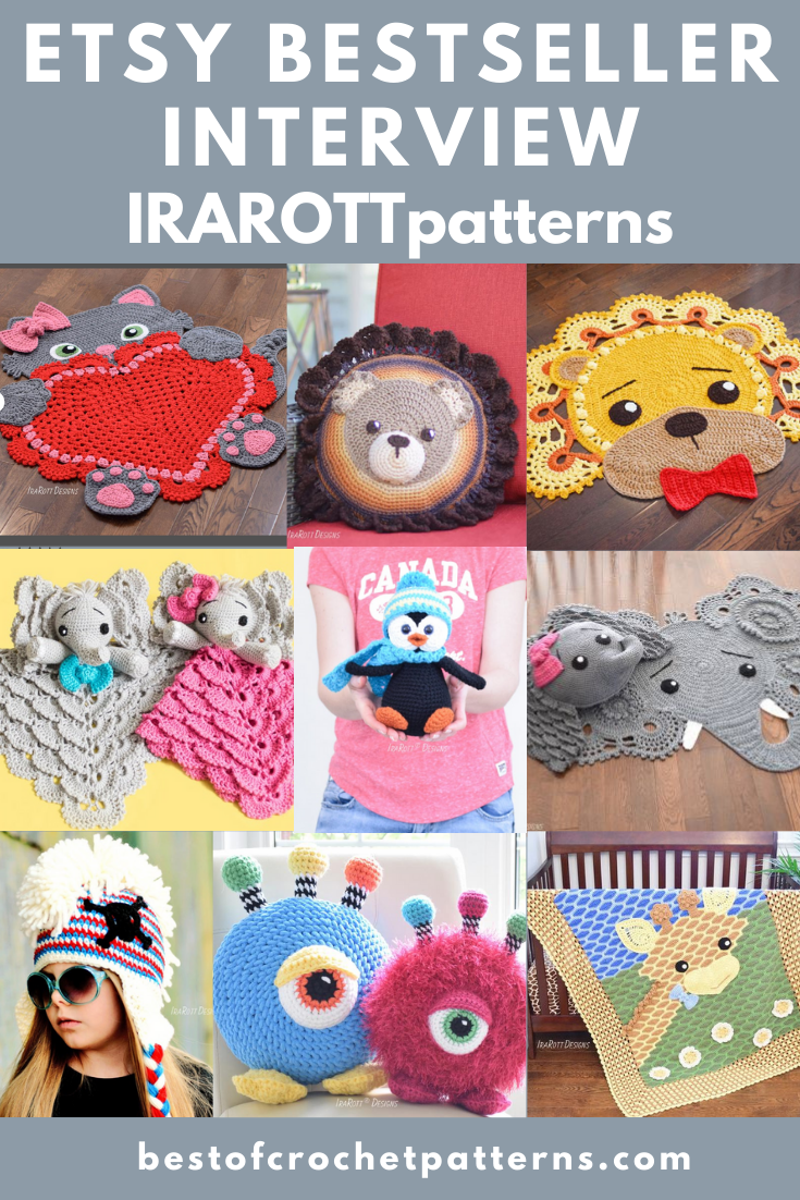 Etsy Bestseller Inaterview - IRAROTTpatterns