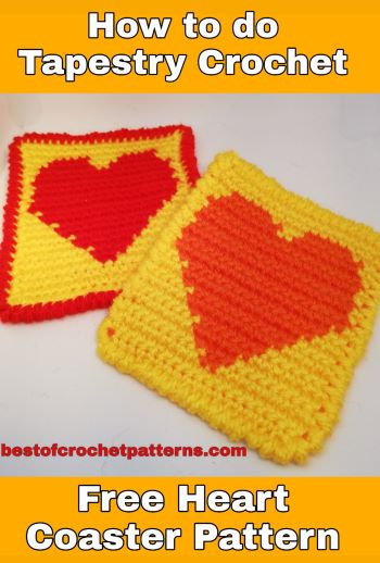 How to do Tapestry Crochet - step by step tutorial and a Free Pattern