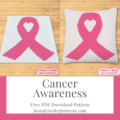 Cancer Awareness FREE PDF Download Crochet pattern