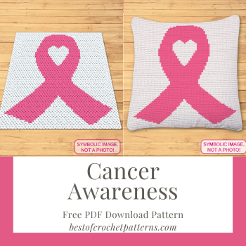 Cancer Awareness Free Crochet Pattern