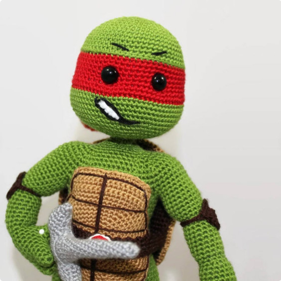 ninja turtle mask crochet pattern