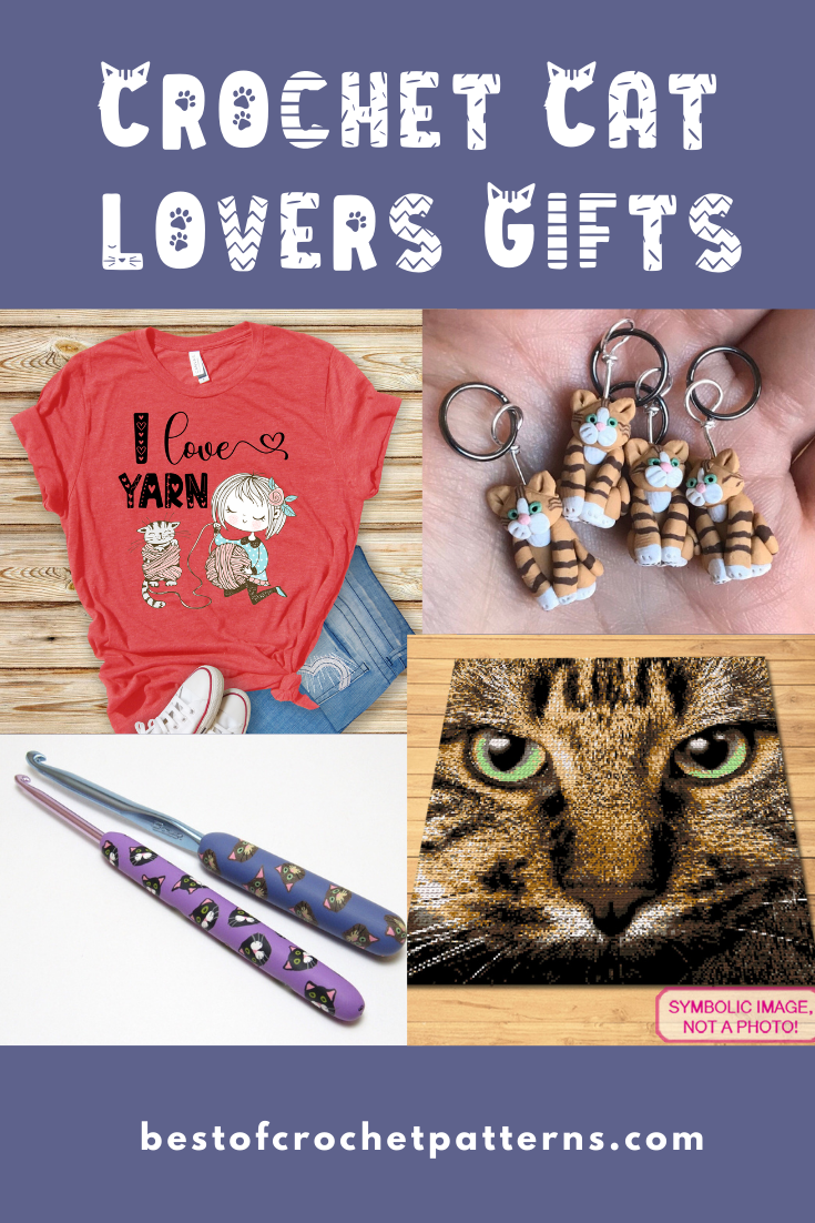 Crochet Cat Lovers Gifts