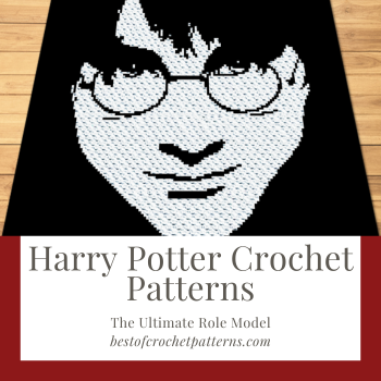 Harry Potter Crochet Blanket and Pillow Patterns - Pretty Things By Katja - Click to learn more!
