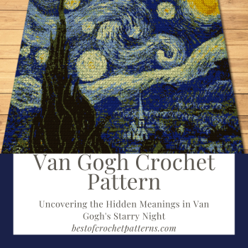 Van Gogh's Starry Night Crochet Blanket Pattern - Pretty Things By Katja