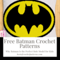 Download the free Batman Crochet Blanket Pattern and embark on a crafting adventure that will bring warmth, inspiration, and a touch of superhero magic into your life.