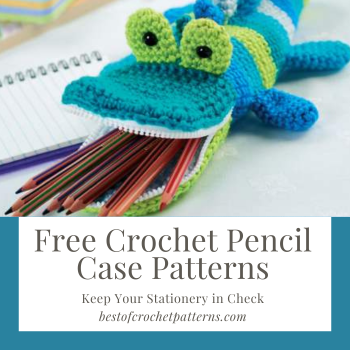 Craft your way into the school year! Explore six fabulous, free crochet patterns for pencil cases and make going back to school fun. Click to learn more!