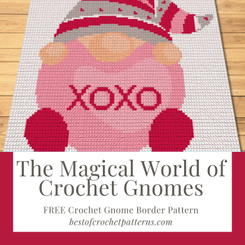 The Magical World of Crochet Gnomes – FREE Crochet Gnome Border Pattern
