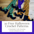 Halloween handcrafts made easy with 30 free enchanting crochet patterns. Click to see All 30 Free Halloween Patterns!
