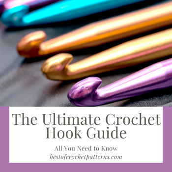 A beginner's best friend or a seasoned crocheter's handbook, our ultimate crochet hook guide breaks down everything you need to know for your craft. Click to learn more!