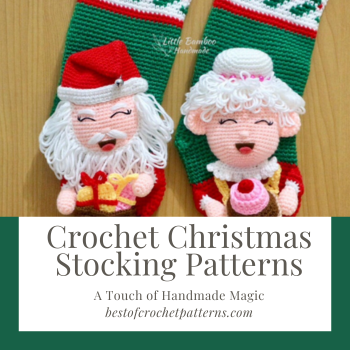 Bring handmade joy to your holiday decor with unique Christmas Crochet Stocking Patterns, perfect for capturing the magic and wonder of the season. Click to learn more!