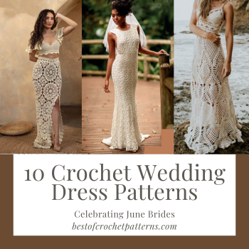 Celebrating June Brides: The Most Beautiful Crochet Wedding Dresses On Etsy