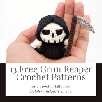 13 Free Grim Reaper Crochet Patterns for a Spooky Halloween