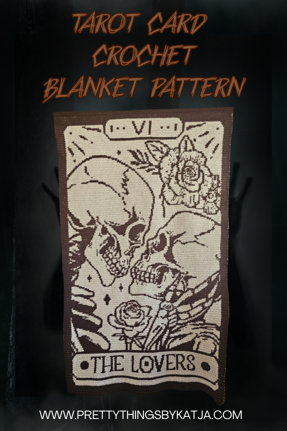 See how real crocheters brought The Lovers Tarot Card Crochet Pattern to life! 🧶 Browse finished customer blankets in black and white, warm neutrals and beautiful custom color combinations. A gorgeous two-color tapestry crochet project for tarot lovers, gothic homes and creative crocheters.